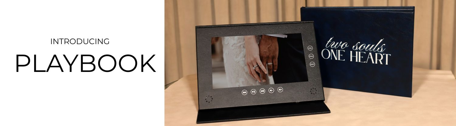 Playbook photo album set by Sood Studios